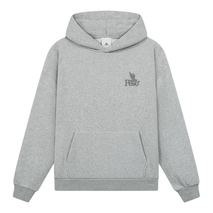 Grey basic hoodie