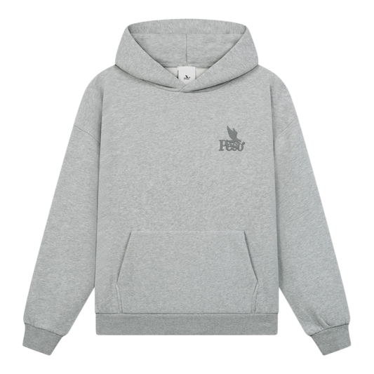 Grey basic hoodie