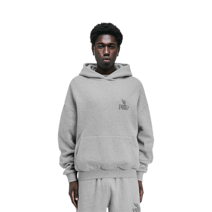 Grey basic hoodie