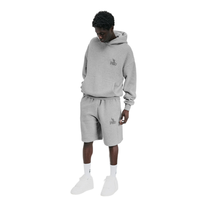 Grey basic hoodie